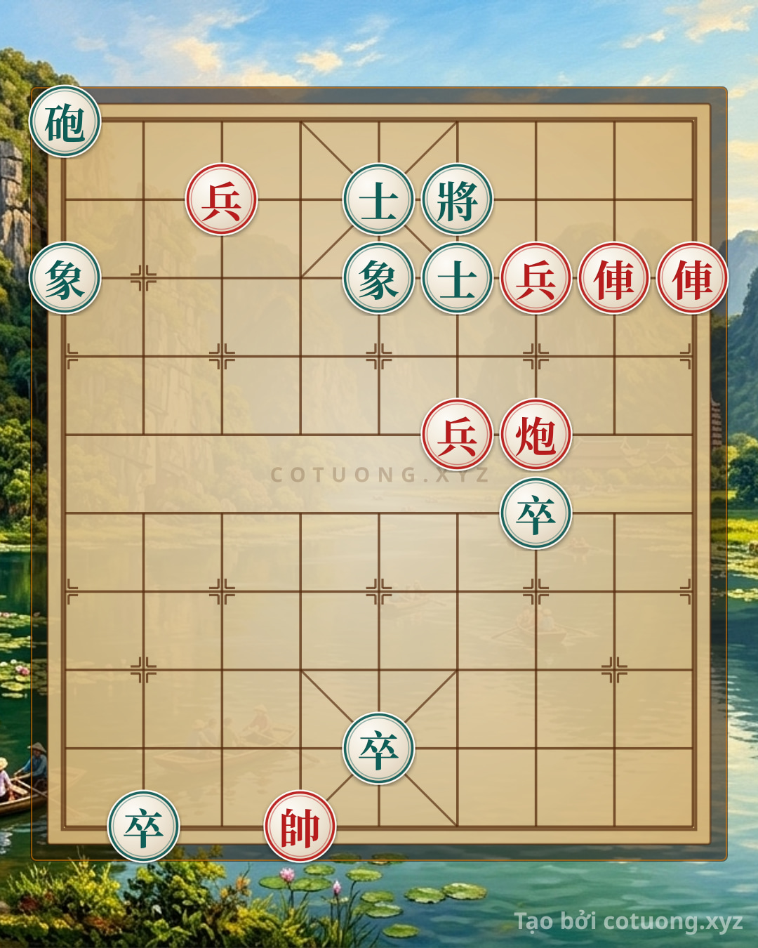 Challenge: Black Cannon on File 1 - Defensive Tactics and Counterattack Opportunities for Beginners - Can you solve it?