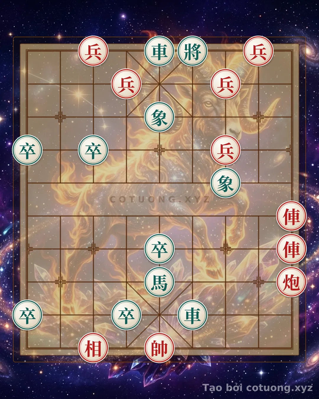 Thế cờ: Winning Secrets: How Red Can Reverse the 'Black Rook on 6th Rank 2' Formation — Cờ Tướng Online