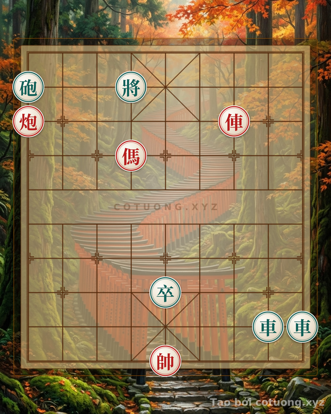 Challenge: A Masterful Counterattack: How the Red Chariot on File 3 and the Red Horse on File 6 Reverse the Flow in a Level 6 Xiangqi Position - Can you solve it?