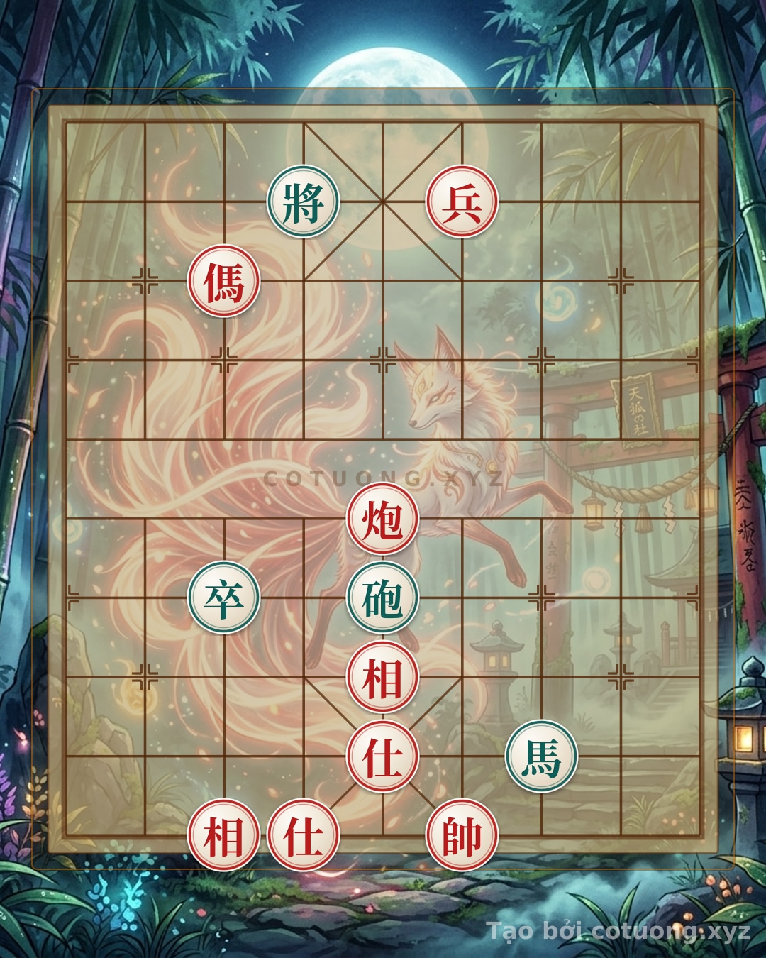 Challenge: Xiangqi Position Analysis: Black General on File 4, Rank 9, Red Pawn on File 4, Rank 9 - Can you solve it?