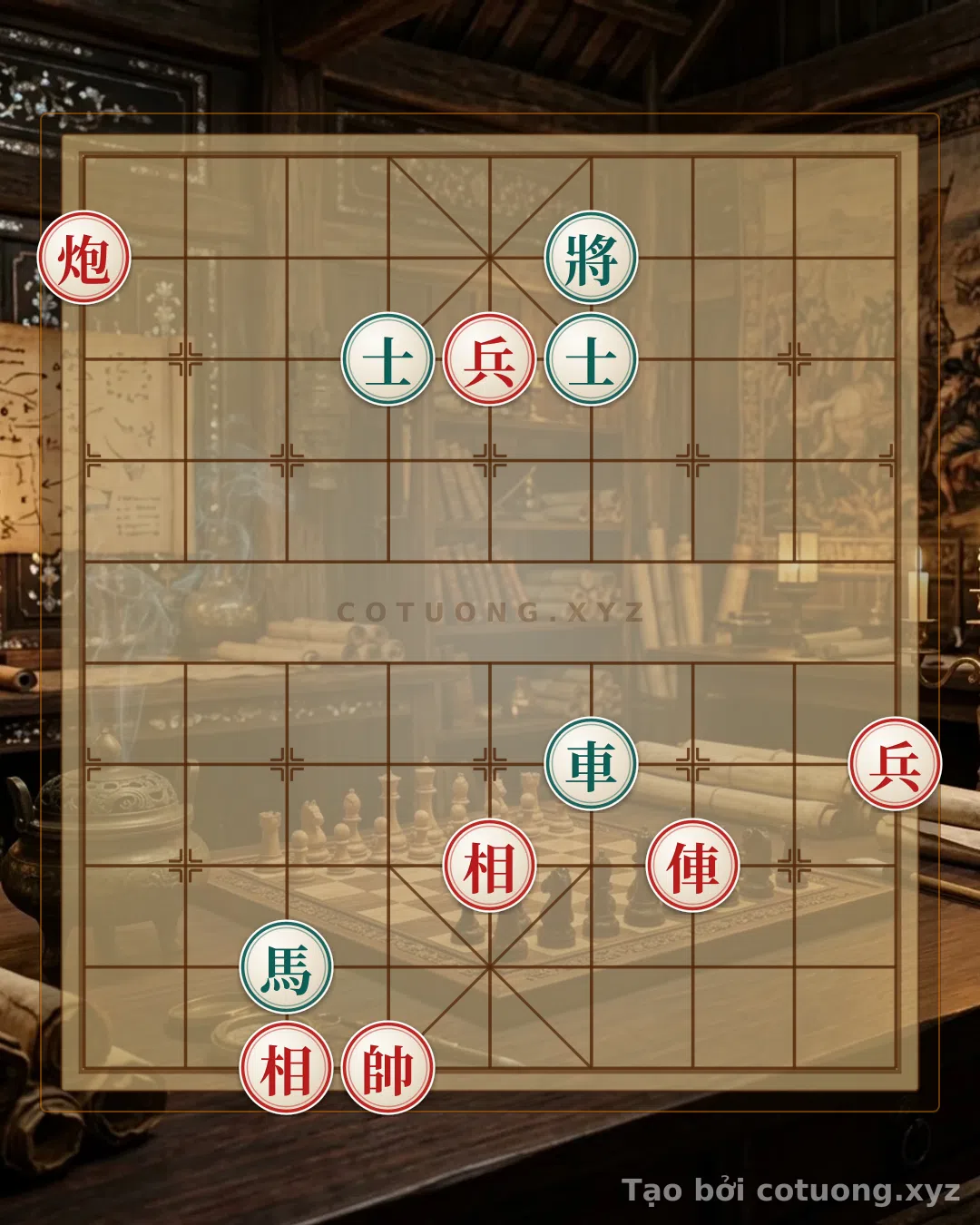 Thế cờ: Red Cannon on 9th File, 9th Rank: The Ultimate Attacking Strategy in Xiangqi — Cờ Tướng Online