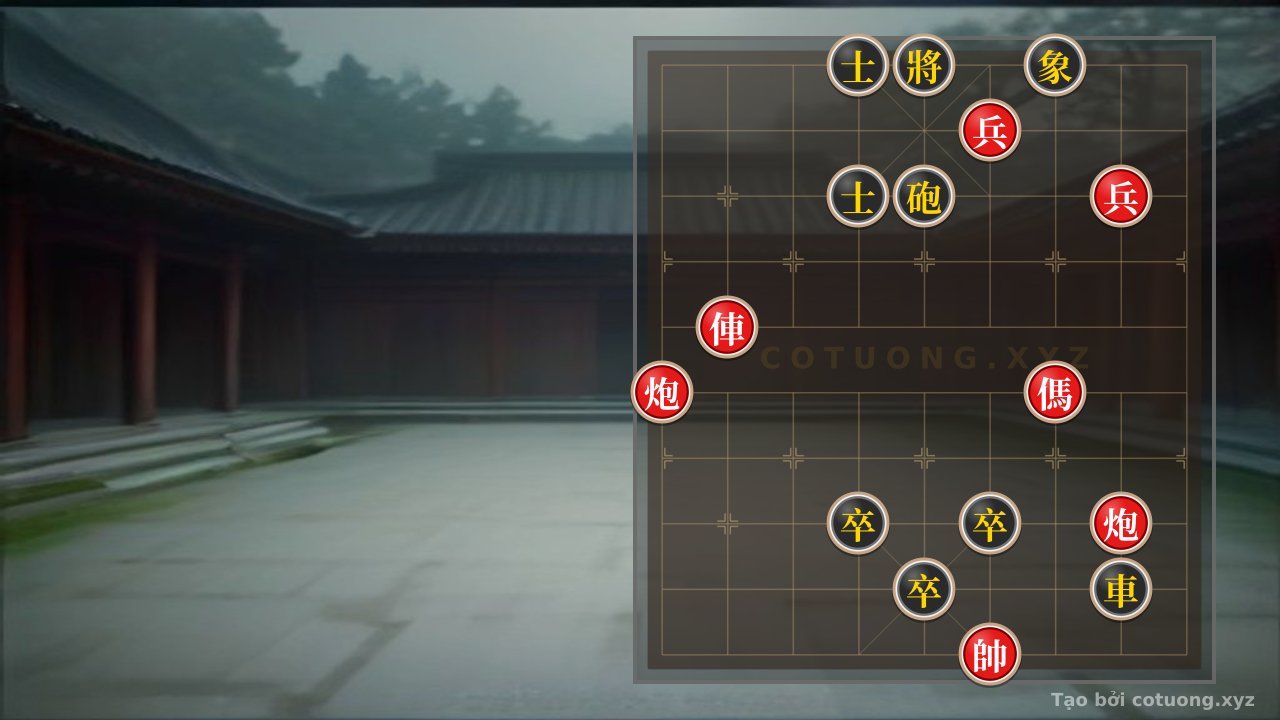 Thế cờ: Analysis of the 'Red Rook on 8th File, 6th Rank' Position - Counterattack Strategy from a Disadvantaged Position — Cờ Tướng Online