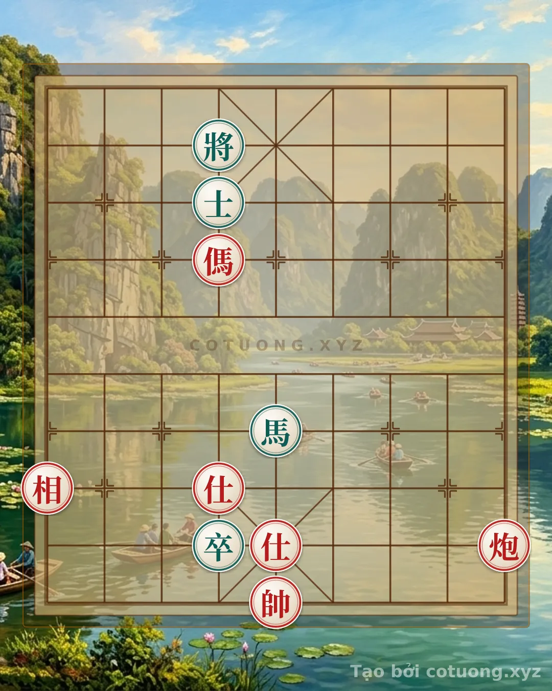 Challenge: Single Horse Checkmate: The Strategy of Using the Horse to Capture the Black General in an Endgame Position - Can you solve it?