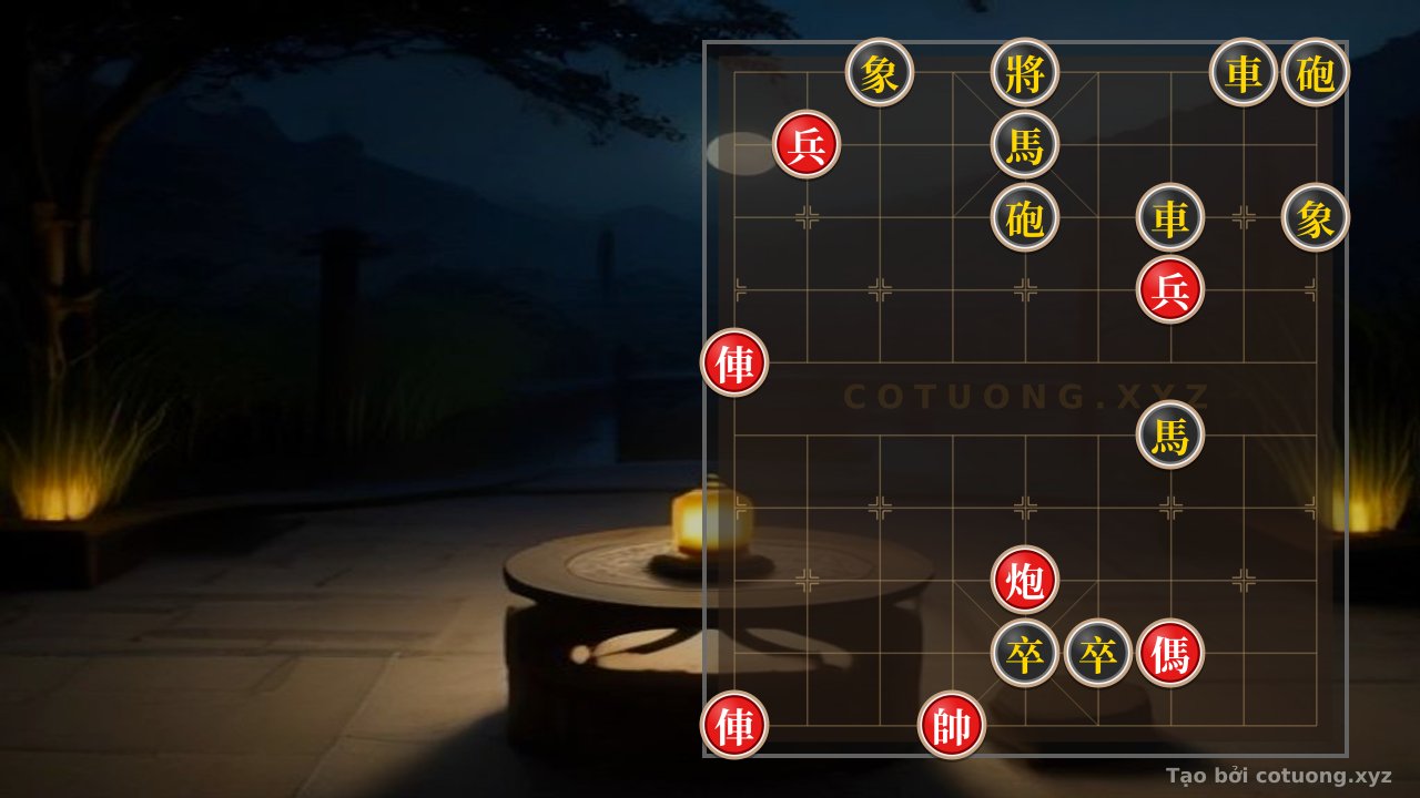 Thế cờ: The Ultimate Guide to Reversing the Classic: 2 Rooks, 1 Cannon, and 1 Horse Defeating 2 Rooks, 2 Cannons, and 2 Horses in a Mythical Endgame — Cờ Tướng Online