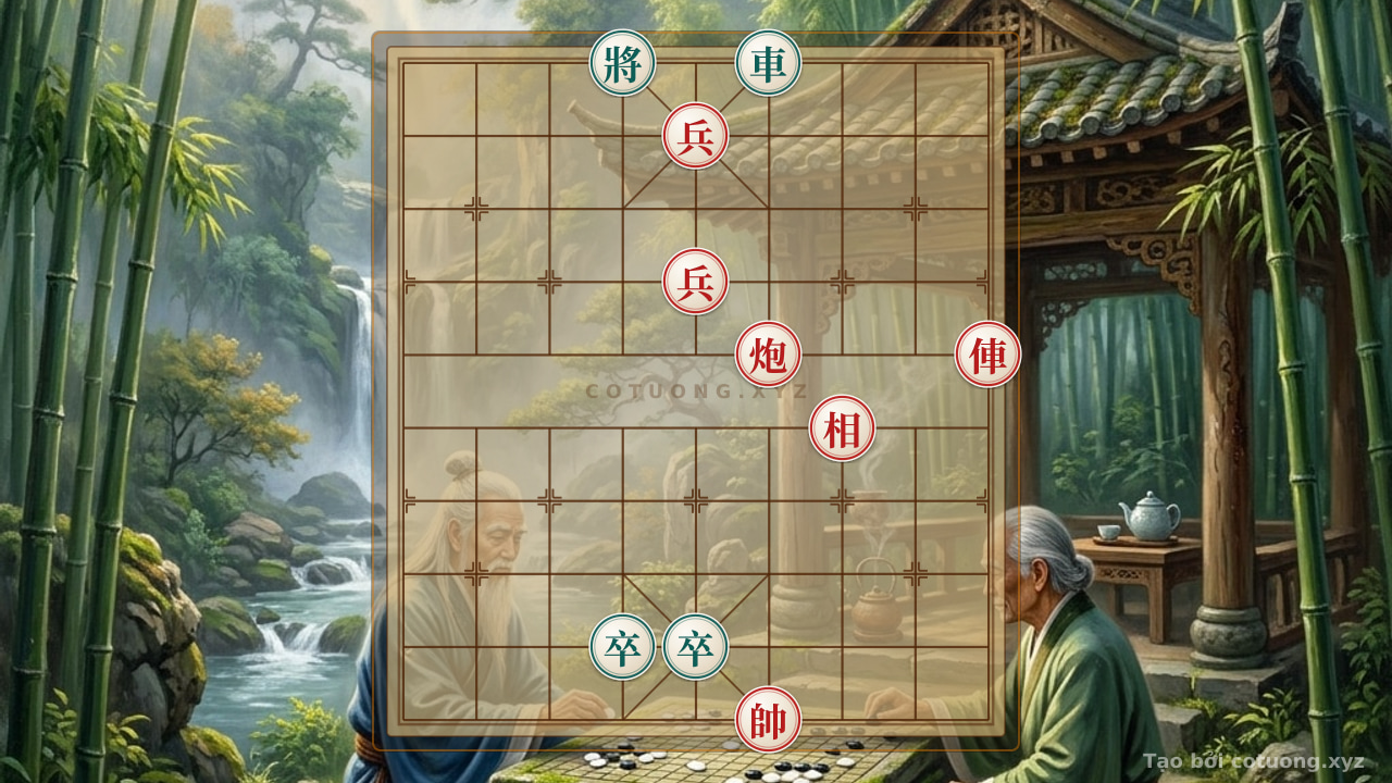Thế cờ: Red General's Advance: The 'Chariot Rush' Strategy — Cờ Tướng Online