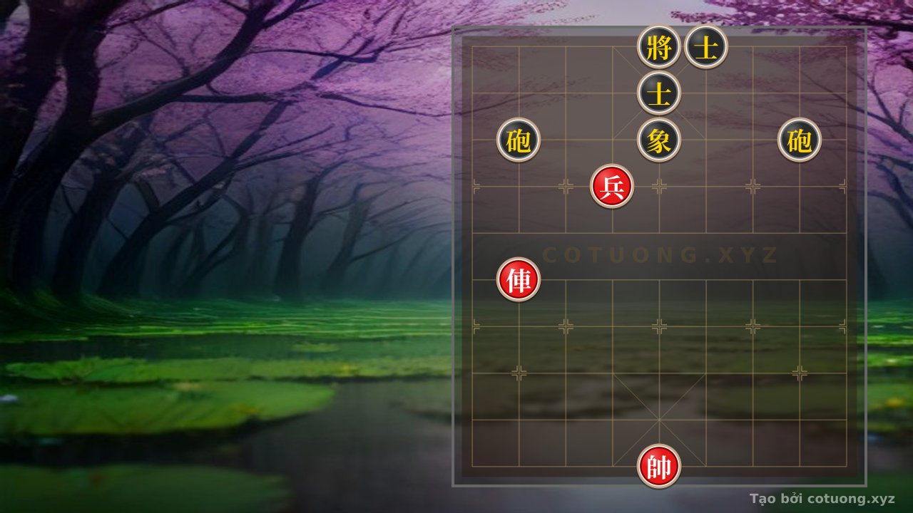 Thế cờ: Red Chariot Advances, Pawn Crosses Cannon - Master Strategy to Defeat the Deadly Hidden Formation in Just 3 Moves — Cờ Tướng Online