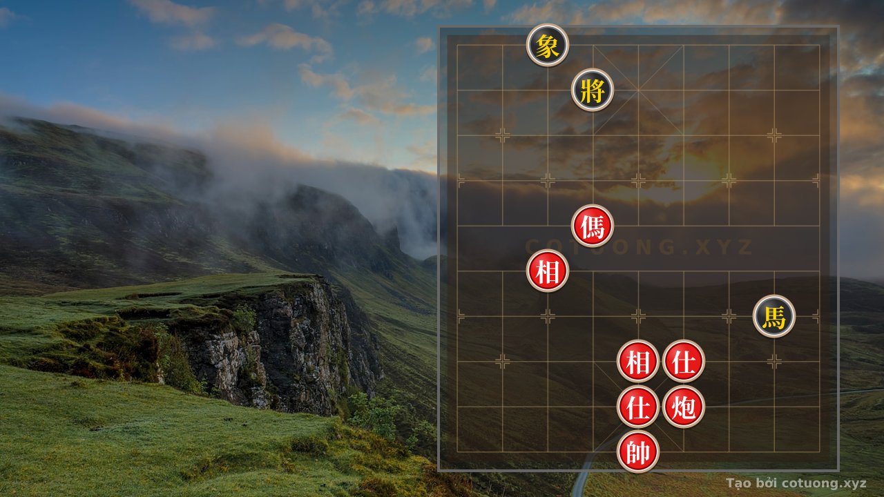 Thế cờ: Defensive Tips for Black in the 'Red Horse Interlocking' Formation - Beginner Xiangqi Level 1/10 — Cờ Tướng Online