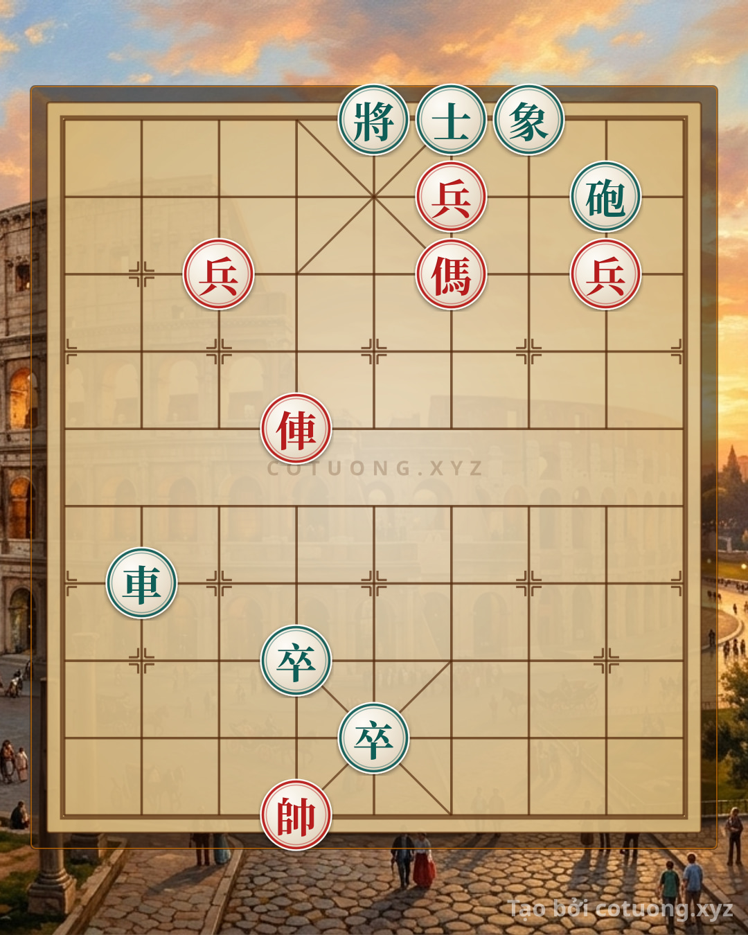 Challenge: Xiangqi: Strategy for the Black Rook L2 - Killing Moves for the Red Army - Can you solve it?