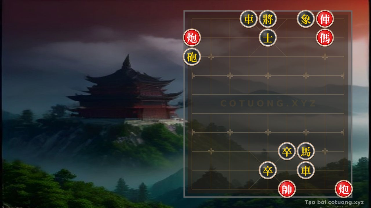Thế cờ: Xiangqi Tips: The 'Chariot Thrusting' Strategy - When Red Deploys the 'Borrowing Sword to Kill' — Cờ Tướng Online