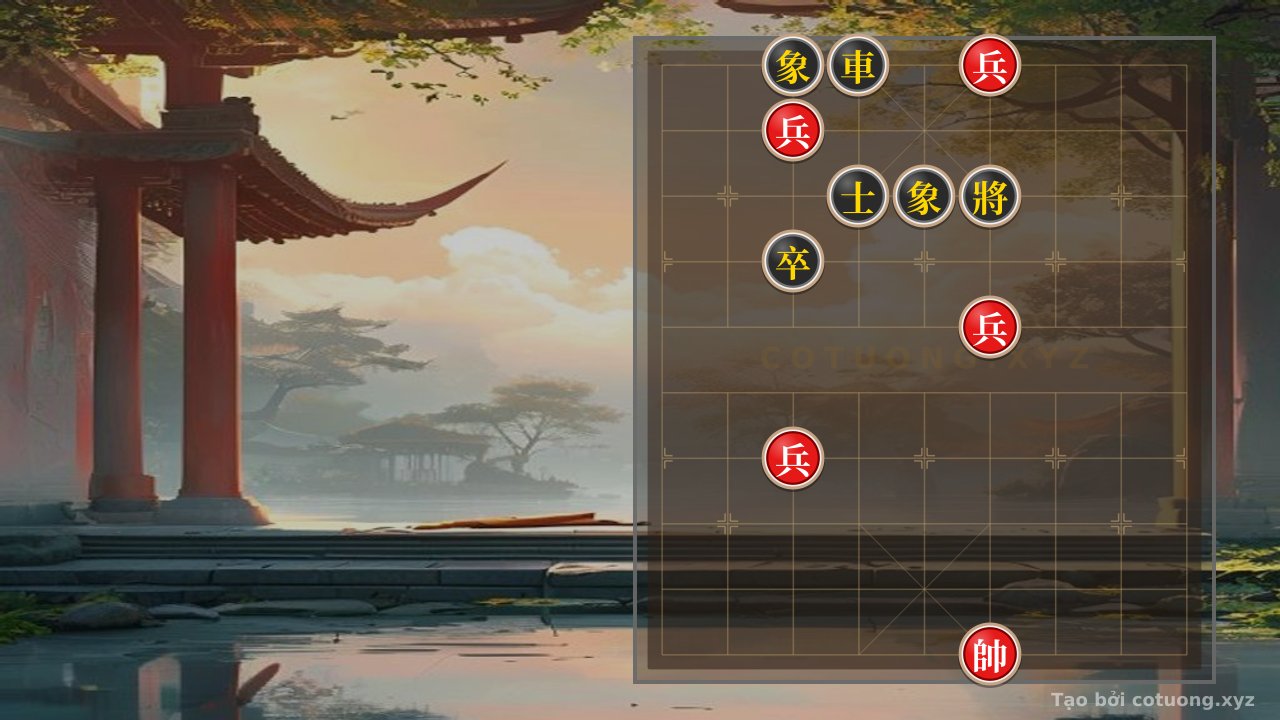Thế cờ: Black Rook Alone: A Lesson in the Brutality of Tactics in Xiangqi — Cờ Tướng Online