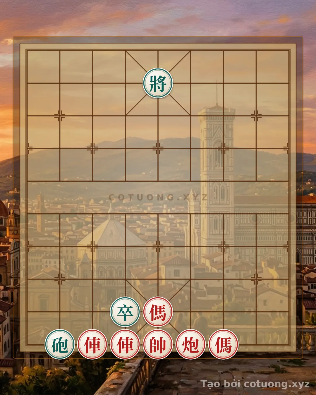 Thế cờ: 2 Rooks, 2 Cannons, and 2 Horses Red vs. Cannon and Pawn Black: Winning Strategy from the Empty Cannon Move — Cờ Tướng Online