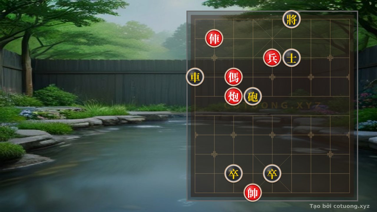 Thế cờ: Xiangqi Position: Red Chariot at 8-9 - Tactical Counterattack and Defense — Cờ Tướng Online