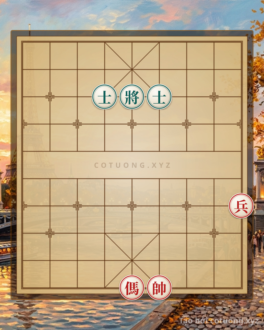 Challenge: Xiangqi: Black's 2 Bishops Closed Formation - Red's Counterattack Exploiting Black's Weakness - Can you solve it?