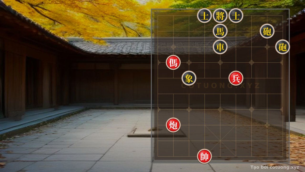 Thế cờ: Xiangqi: Strong Defense Against Double Horse Legs — Cờ Tướng Online