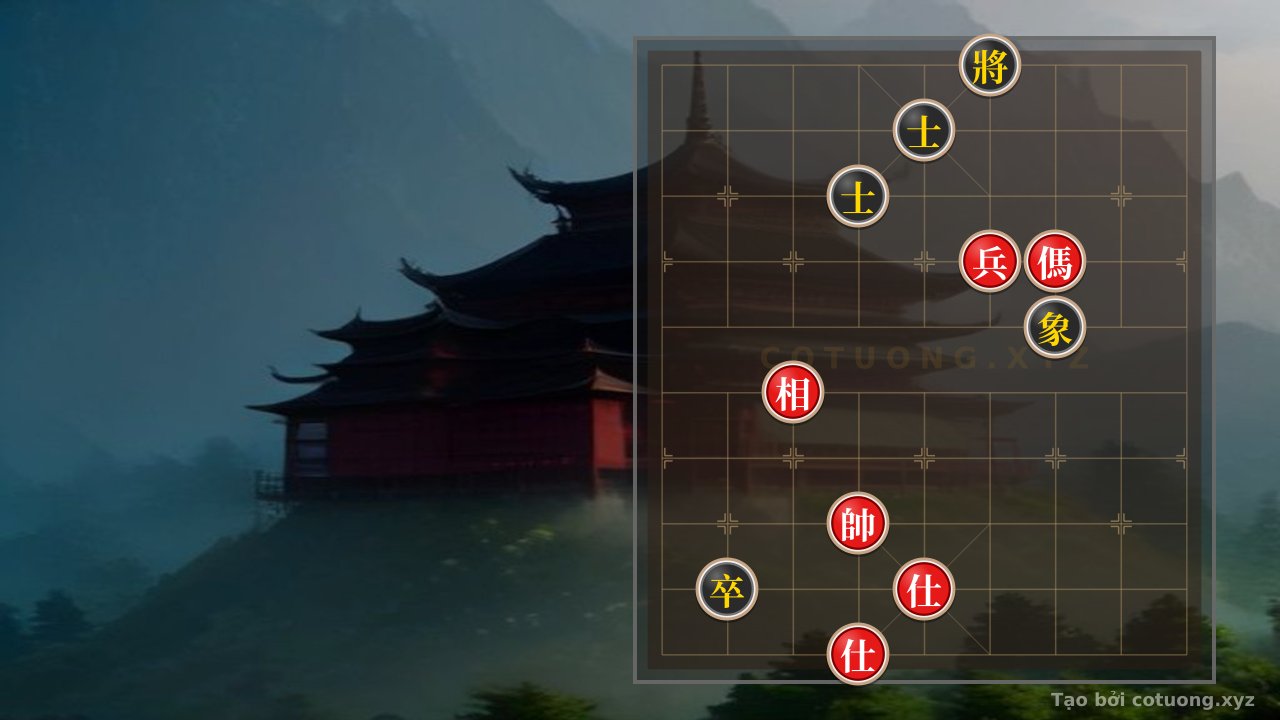 Thế cờ: Xiangqi: Double Horse Strategy and Red Defense — Cờ Tướng Online
