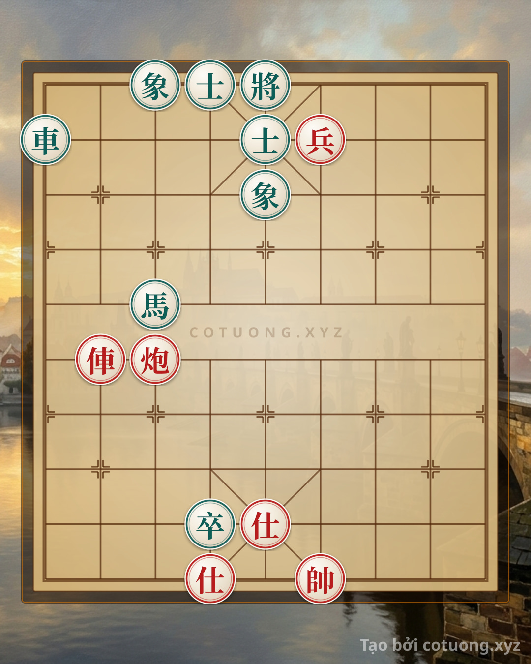 Challenge: Xiangqi: Red Cannon Under Siege - Hidden Counterattack Tactics - Can you solve it?