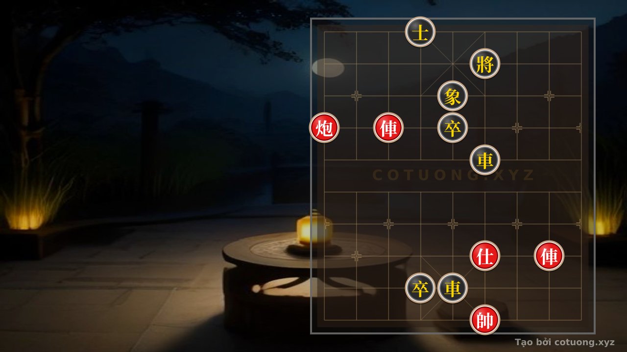 Thế cờ: Red General Chess: The Art of Vertical Counterattack — Cờ Tướng Online