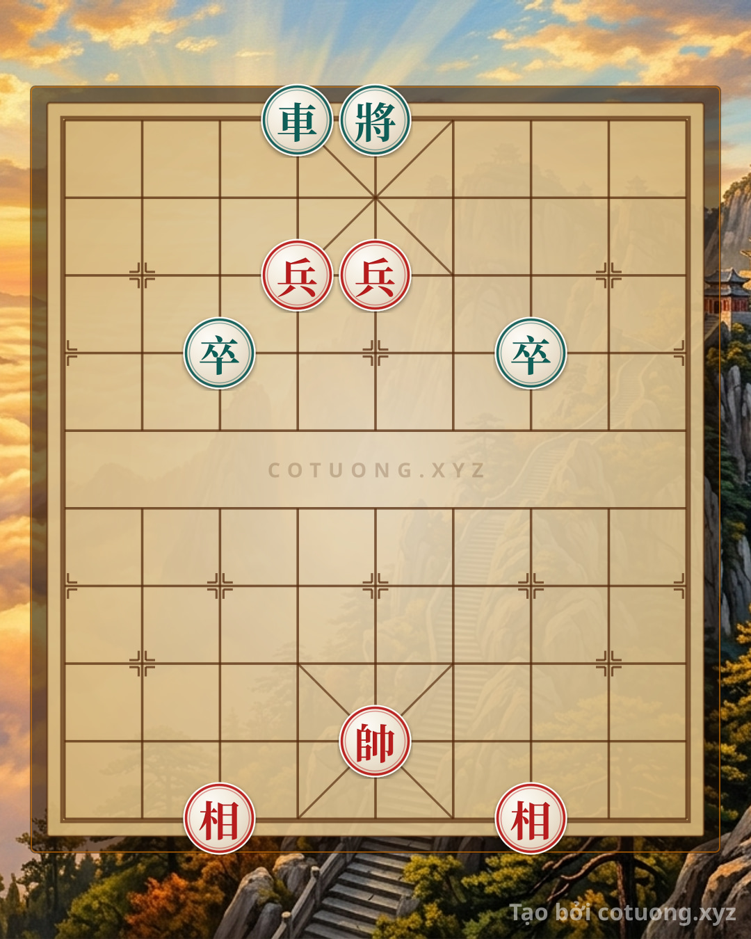 Challenge: Xiangqi Board: When the Red General Faces the Black Chariot – Level 1 Chess Strategy Analysis - Can you solve it?