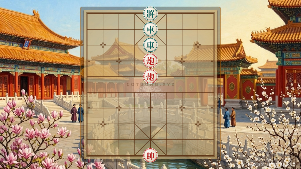 Thế cờ: Xiangqi: Red Dominates, Black Needs Strategy - Tactical Suicide — Cờ Tướng Online