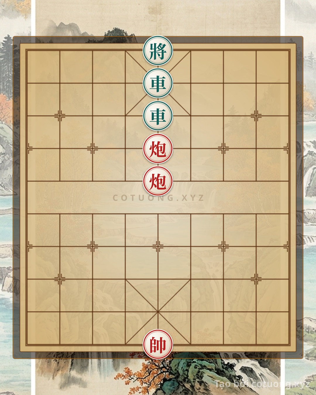 Challenge: Xiangqi: Red Dominates, Black Needs Strategy - Tactical Suicide - Can you solve it?