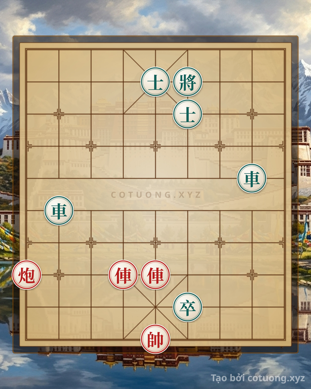 Challenge: The Ultimate Endgame Trap: When Two Red Chariots and a Cannon Corner the Black General in Masterful Chess - Can you solve it?