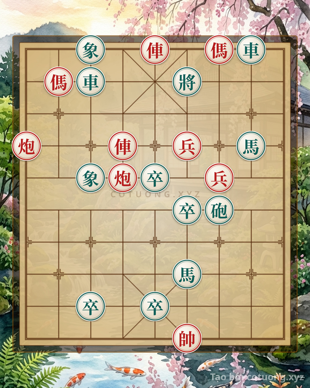 Challenge: Thủy Hử & Phong Thần: Thế Cờ Đỏ Làm Lạ - Can you solve it?