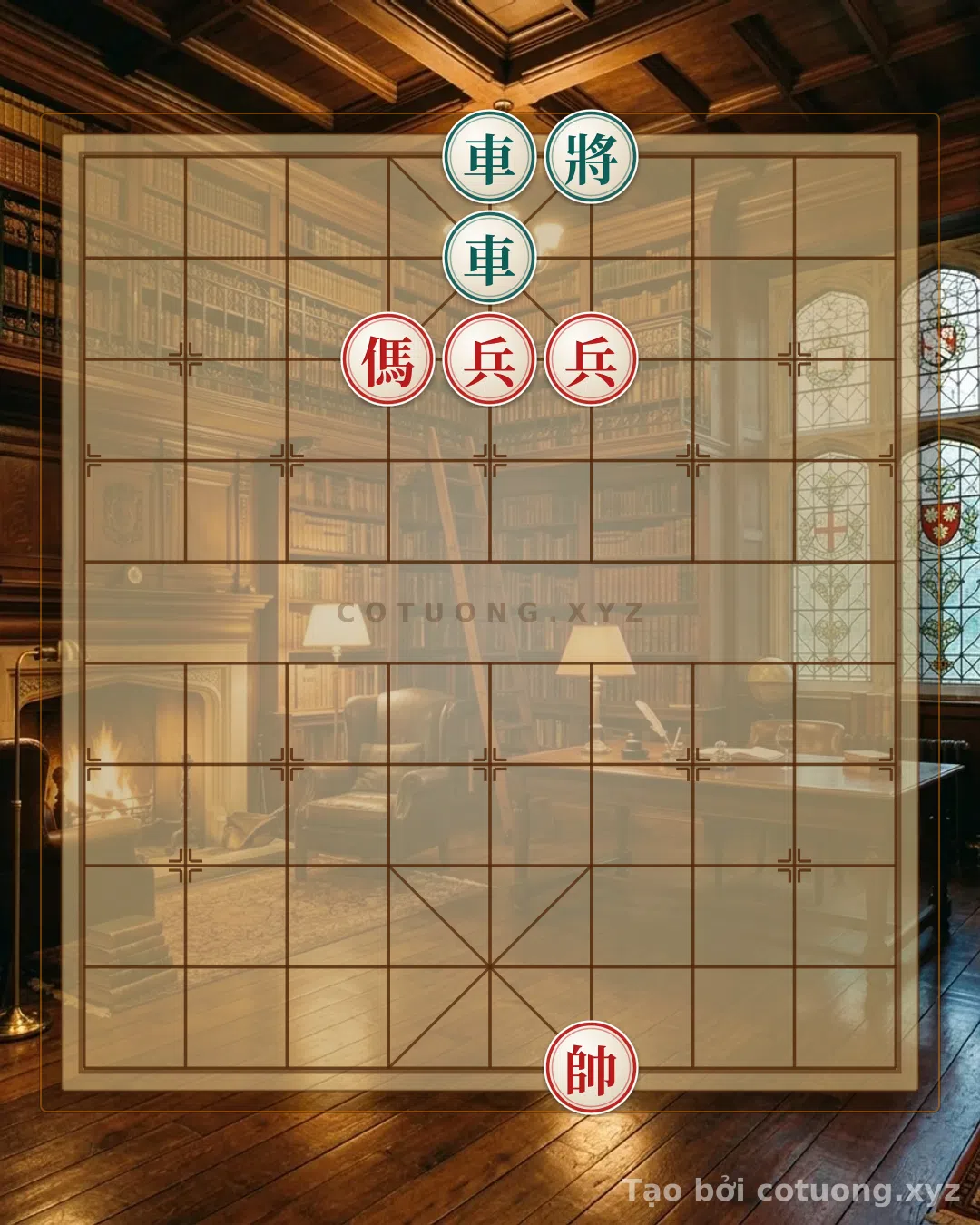 Thế cờ: Red General's Position: Black's Double Rooks Crush Red's Double Horses - Xiangqi Strategy Tips — Cờ Tướng Online