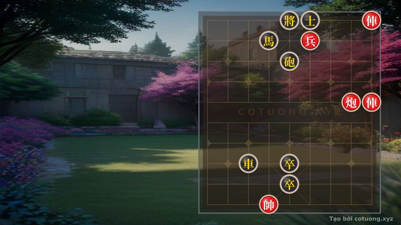 Thế cờ: Unique Xiangqi Formation: Red Chariot's Unexpected Counterattack on File 1 - Is the Defensive Strategy Creative or a Trap? — Cờ Tướng Online