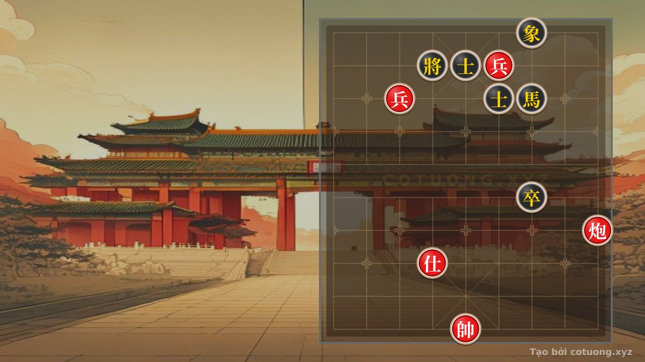 Thế cờ: Xiangqi Pro Tips: Psychological Pressure When the Red Pawn Threatens the Black General — Cờ Tướng Online