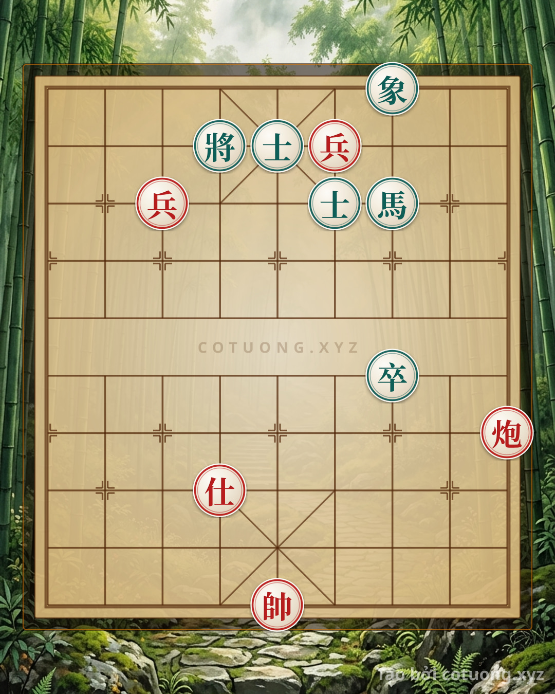 Challenge: Xiangqi Pro Tips: Psychological Pressure When the Red Pawn Threatens the Black General - Can you solve it?