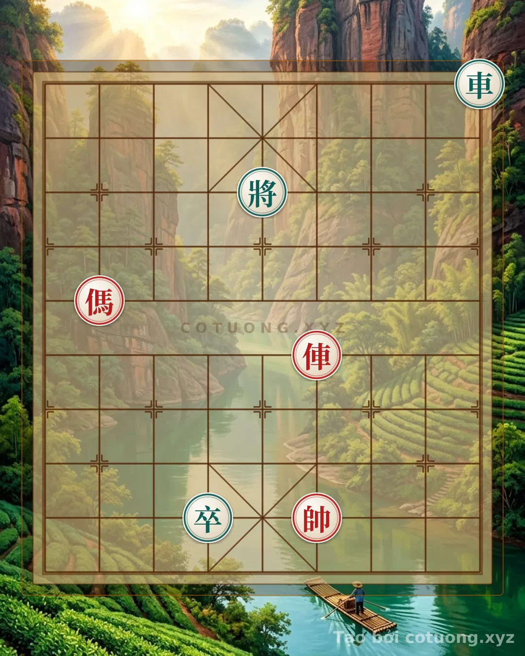 Challenge: Xiangqi: Zen Defense - The Black Chariot's Move on File 9 - Can you solve it?