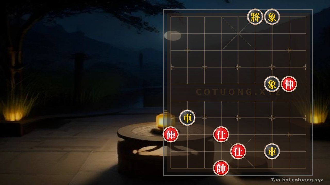 Thế cờ: The Hidden Chess Master: Defeating the 'Red Rook' Formation - The Trick to Checkmate the Black General — Cờ Tướng Online