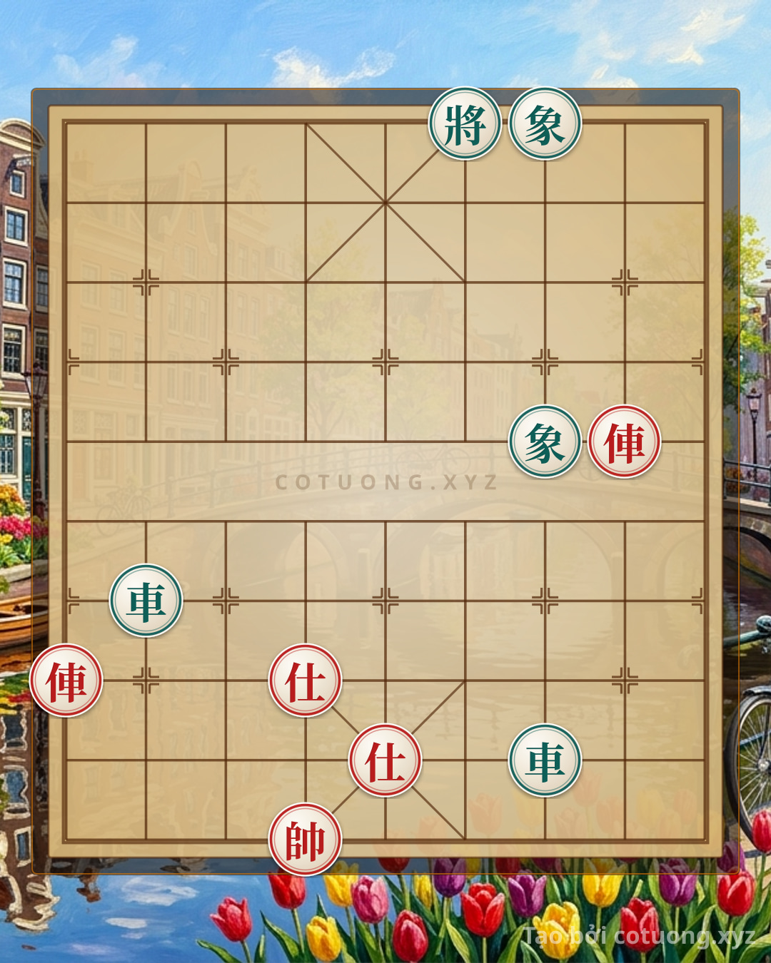 Challenge: The Hidden Chess Master: Defeating the 'Red Rook' Formation - The Trick to Checkmate the Black General - Can you solve it?