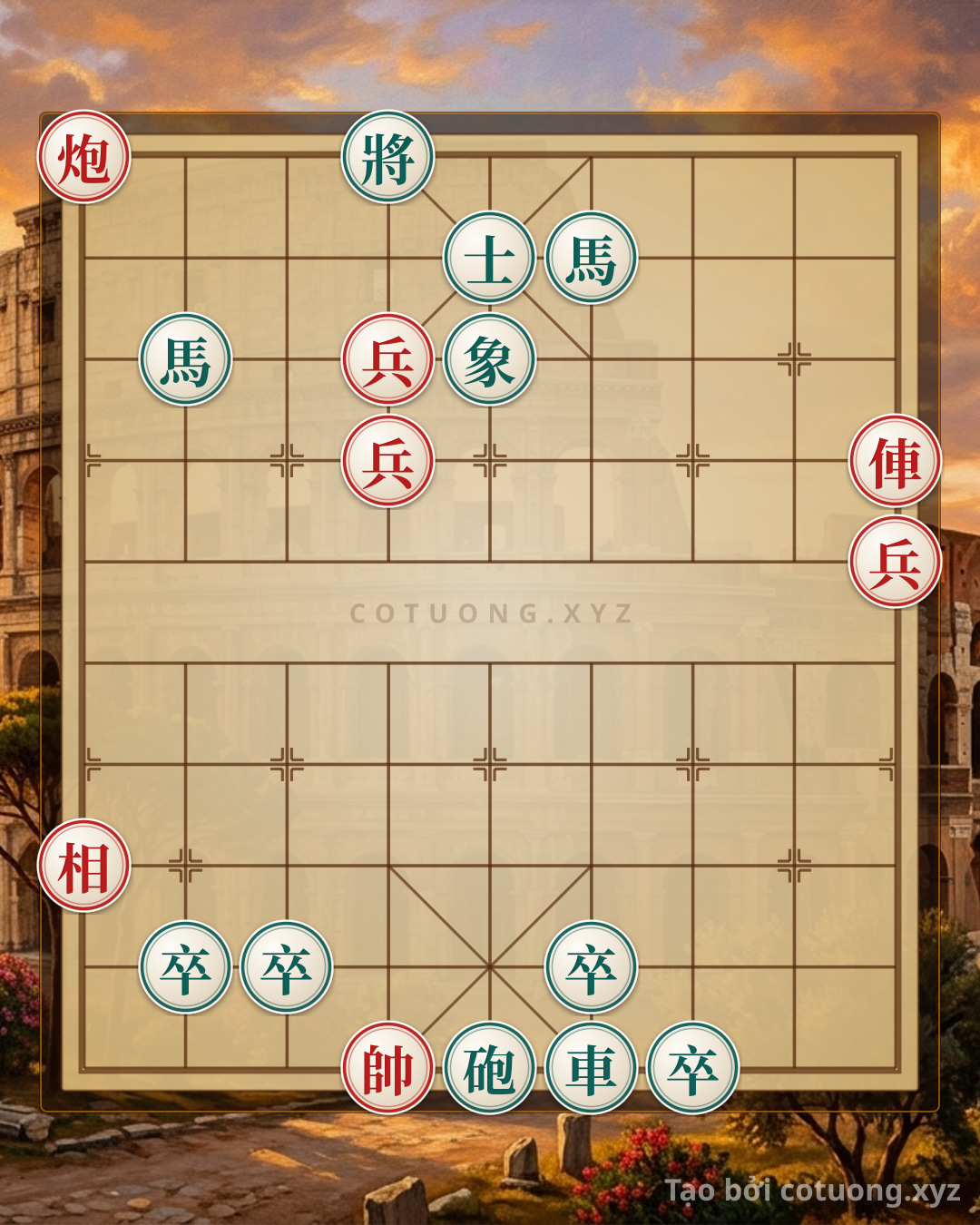 Challenge: Xiangqi: Red Cannon on 9th File, 10th Rank - The Mysterious Attack of the Red - Can you solve it?