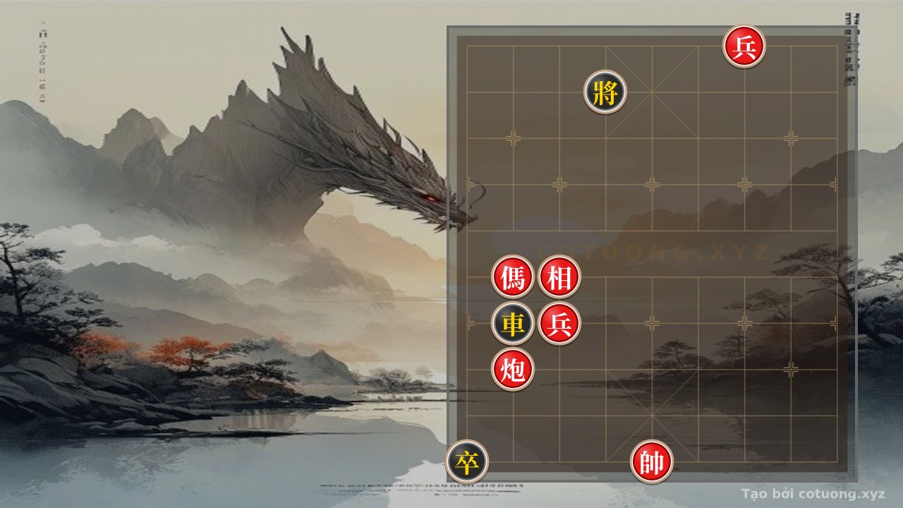 Thế cờ: Super Difficult Xiangqi: Red Cannon Empty Square 7 - Unexpected Red Attack Strategy — Cờ Tướng Online