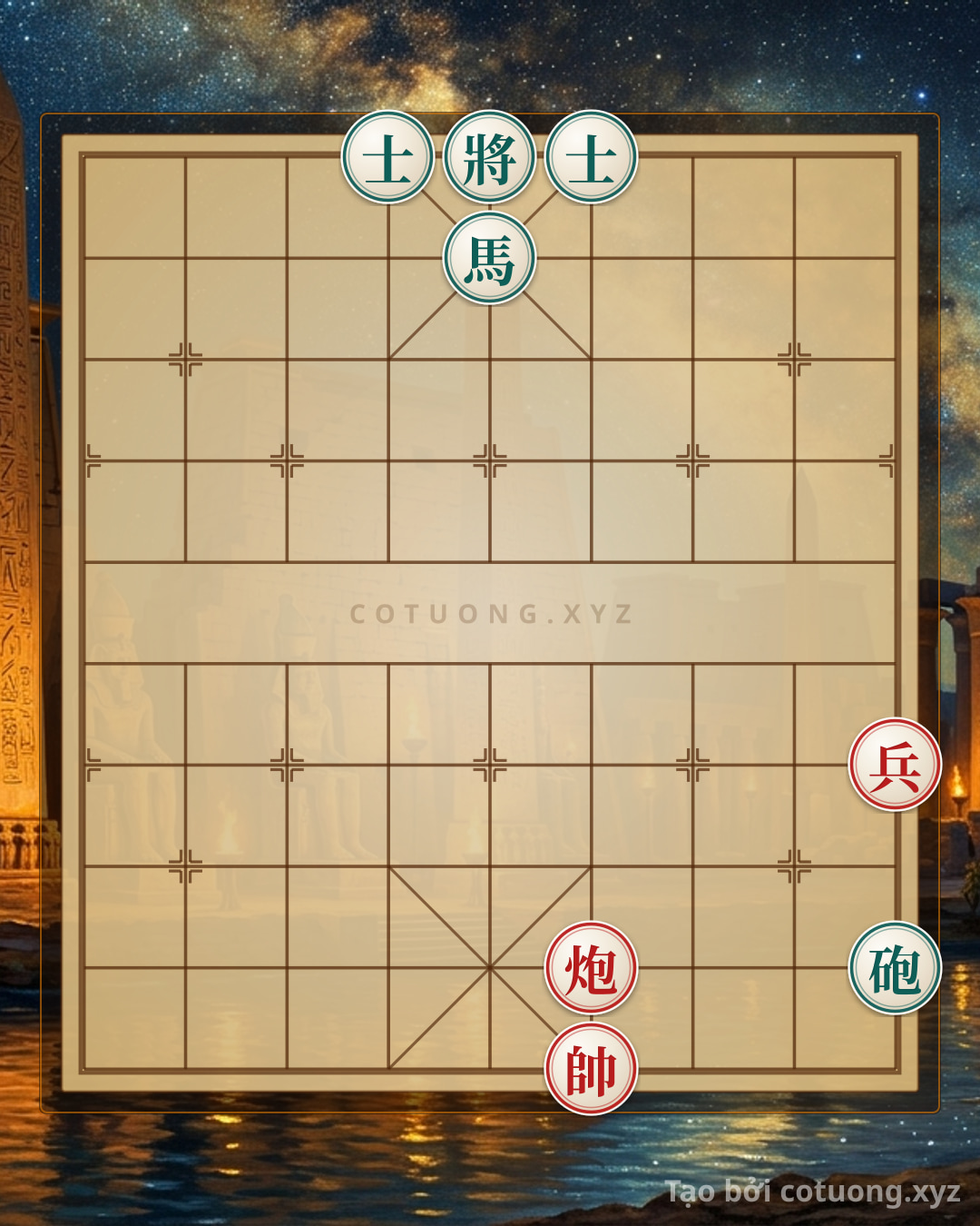 Challenge: Red General: Checkmate Strategy from the First Move - Can you solve it?
