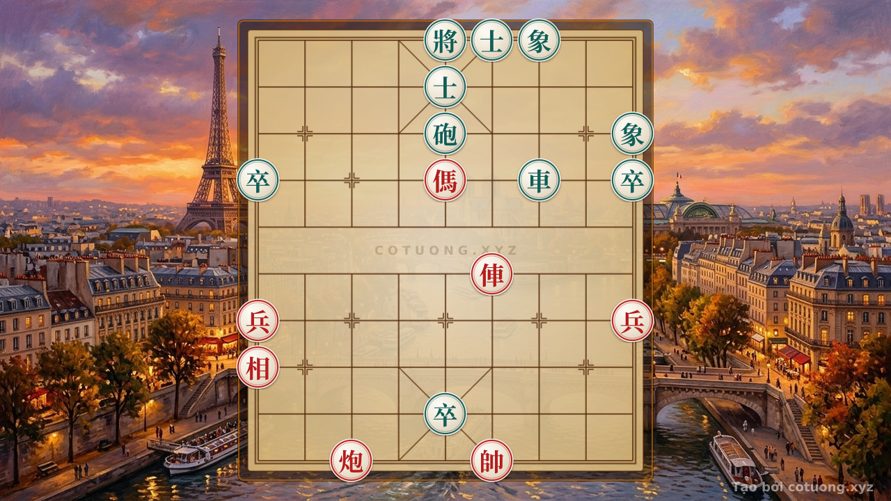 Thế cờ: Defensive Counterattack Strategy in the 'Horse's Golden Rope' Formation - Beginner Level Xiangqi (1/10) — Cờ Tướng Online