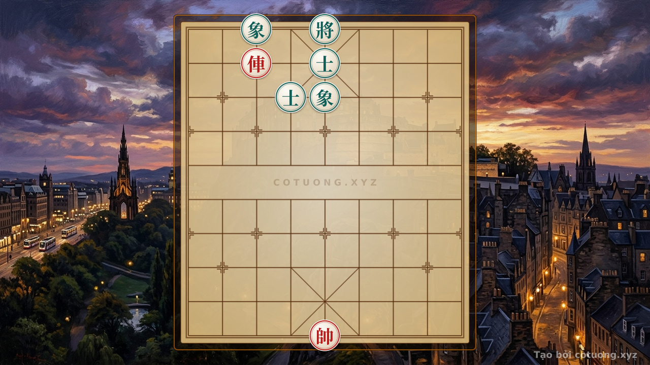 Thế cờ: Simple Xiangqi Opening - Winning with Chariot & General — Cờ Tướng Online