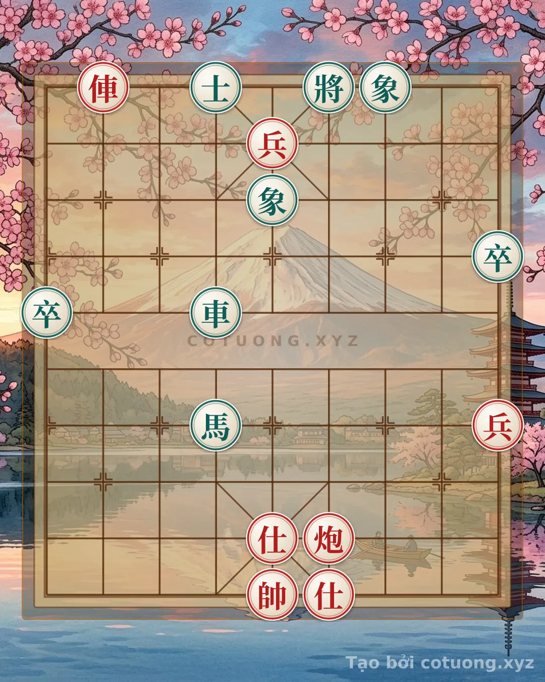 Thế cờ: Golden Tip: How to Defeat the Black Horse 2 Pawns with Red Chariot 2 Pawns in a Classic Endgame #ef87 - Don't Miss the Opportunity to Reverse the Game! — Cờ Tướng Online