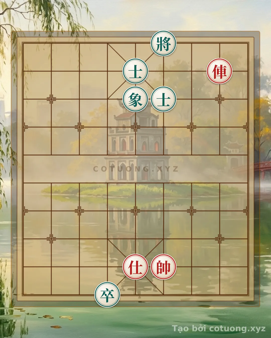 Challenge: Xiangqi: Defensive Counterattack Tactics in the 'Red Chariot Direct Assault' Formation - Can you solve it?