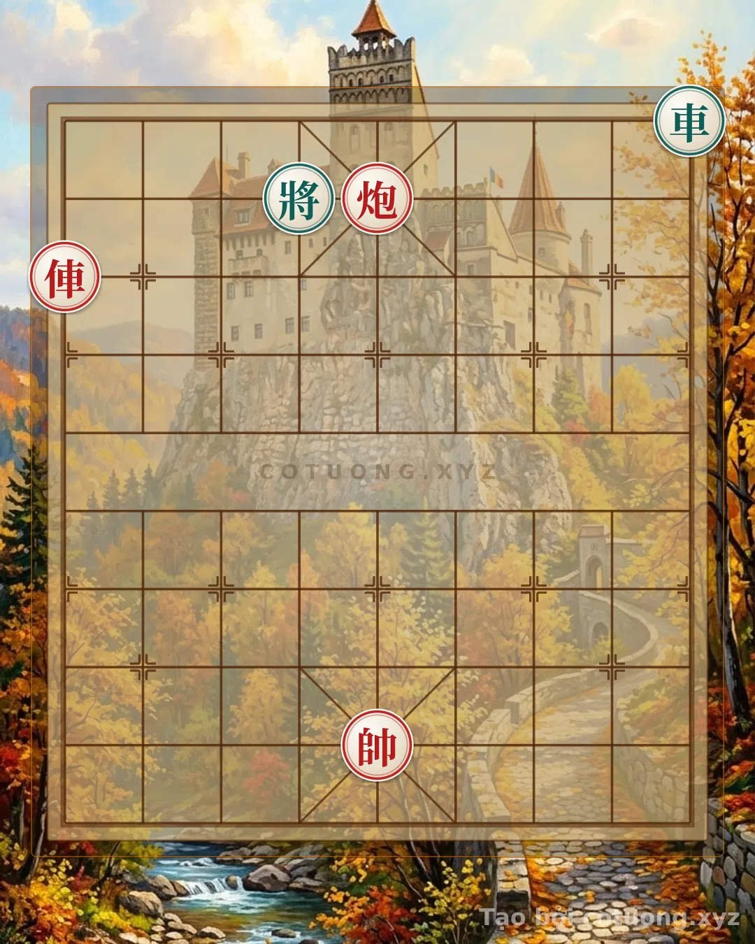 Challenge: Hidden General Chess: Black Chariot at 9-10 - Master Defense Tactics - Can you solve it?