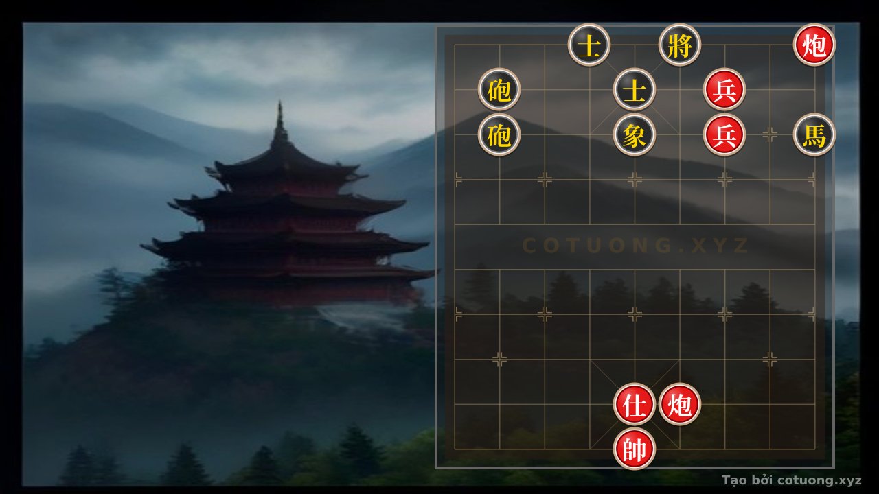 Thế cờ: Xiangqi: Red Wins with the Secret 'Empty Cannon' - Learn from the Hidden Piece Master — Cờ Tướng Online