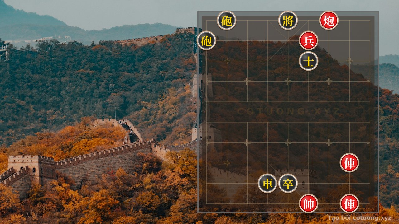 Thế cờ: Black Cannon at 2-10 – The Secret Counterattack from the Empty Board: When the Red General Stands at the Final Limit — Cờ Tướng Online