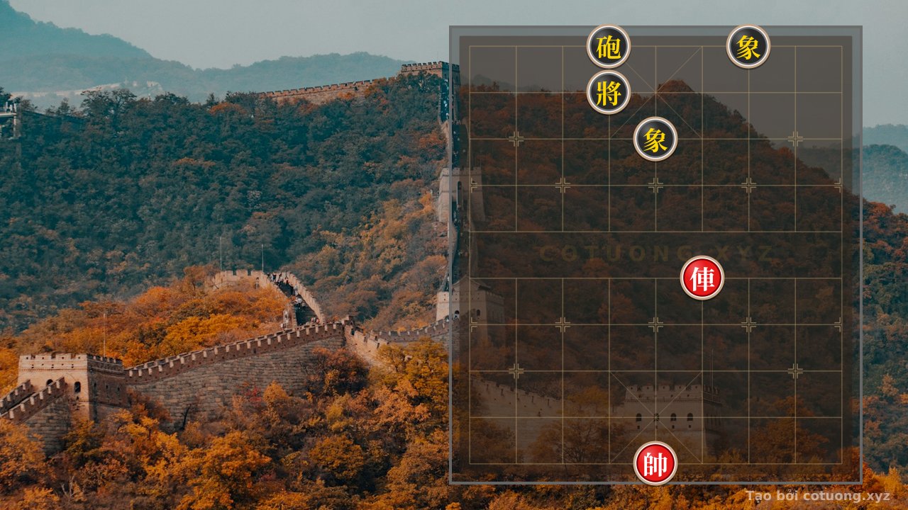 Thế cờ: Xiangqi: Tactical Secrets When Facing Red Chariot with Black Cannon - Xiangqi vs. AI Master — Cờ Tướng Online