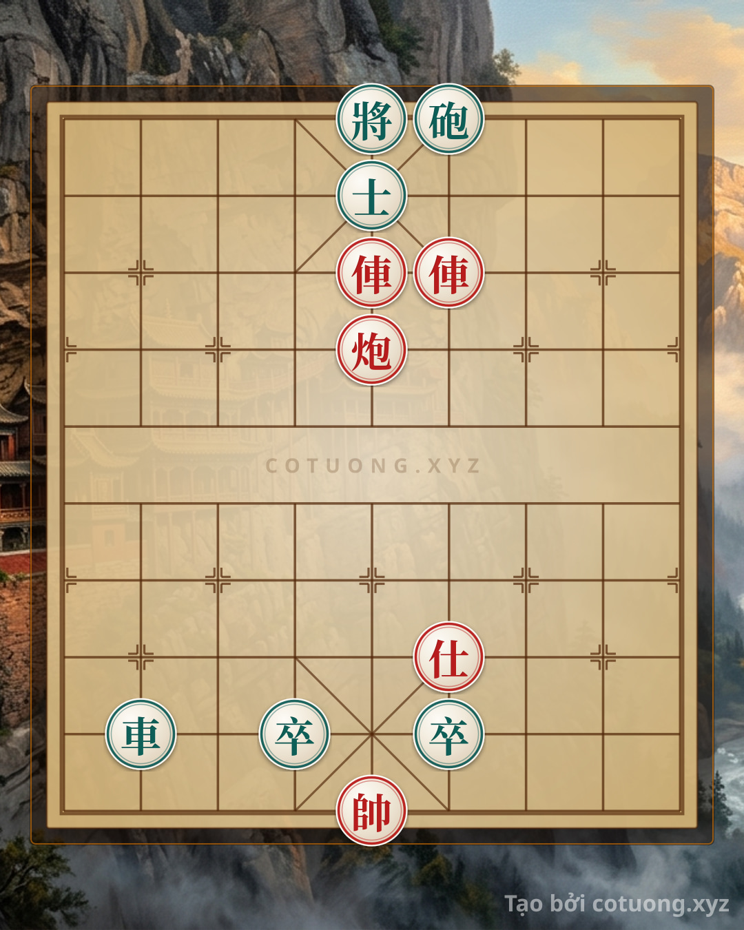 Challenge: Defensive Counterattack Strategy: How to Parry the Red Chariot's Threat in the Xiangqi Opening - Can you solve it?