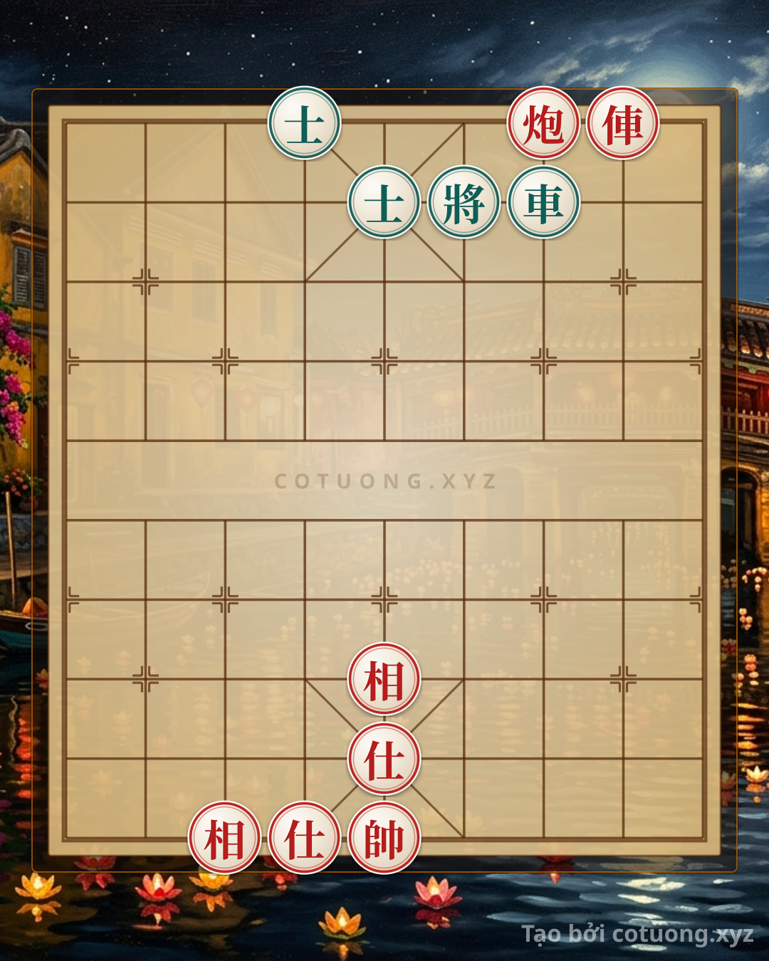 Challenge: Mastering Endgame Tactics: Cannon vs. Rook with Two Advisors - When Superior Strength Meets Strategic Brilliance - Can you solve it?