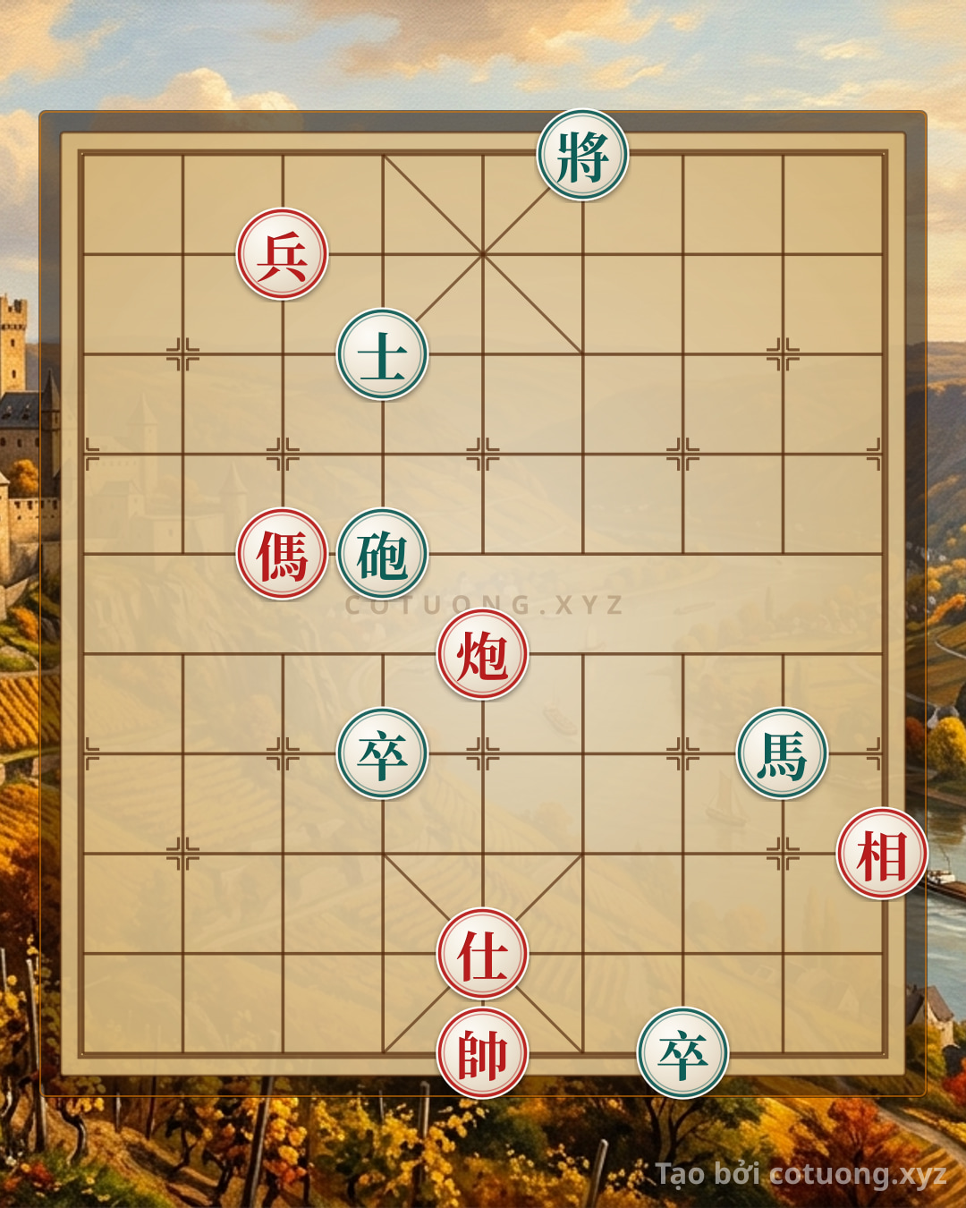 Challenge: Art of the Cannon Horse Rook Endgame - Deep and Ruthless Xiangqi Tactics - Can you solve it?