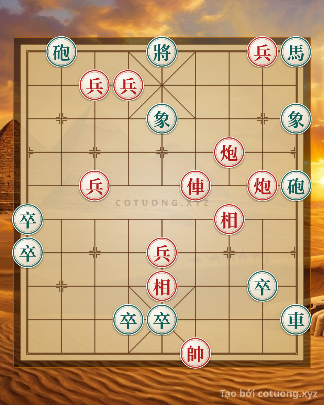 Challenge: Super Difficult Xiangqi: Red Cannon at 3-7 Strikes Down Black Chariot at 9-2 - Can you solve it?