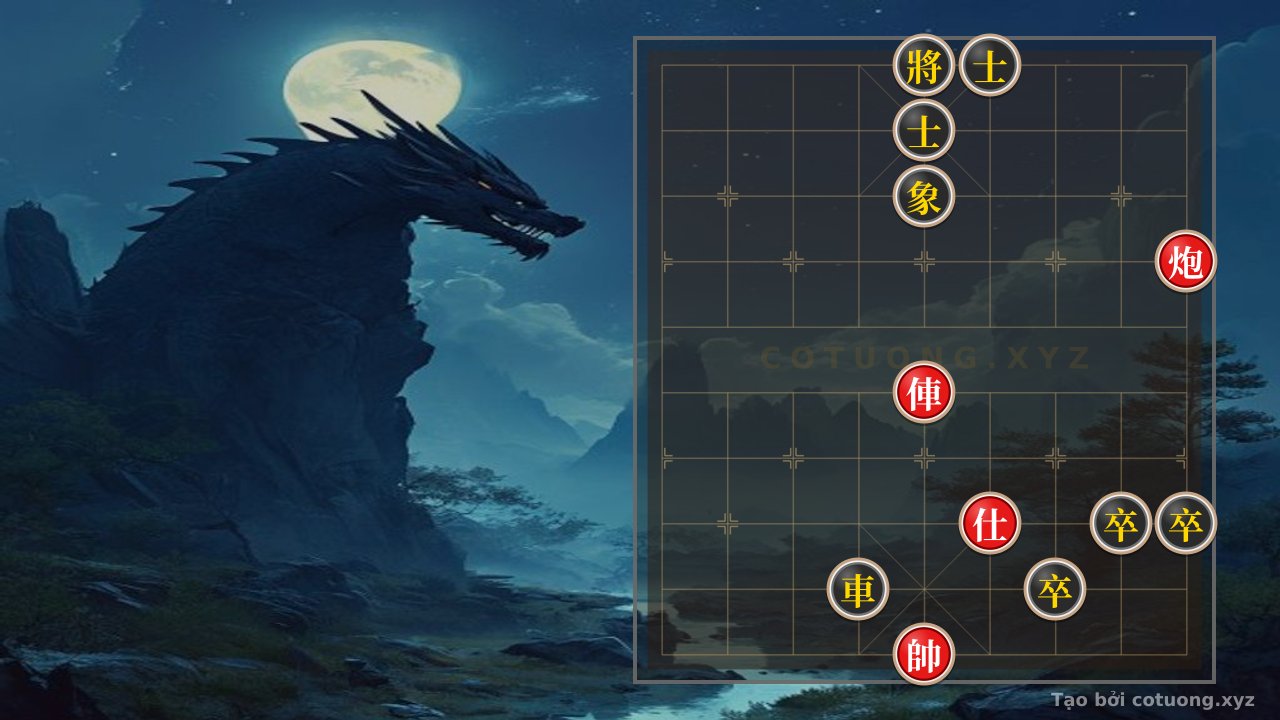 Thế cờ: Xiangqi: The Chaotic Counterattack of the Red Rook on the 5th Rank - Reversal Strategy — Cờ Tướng Online