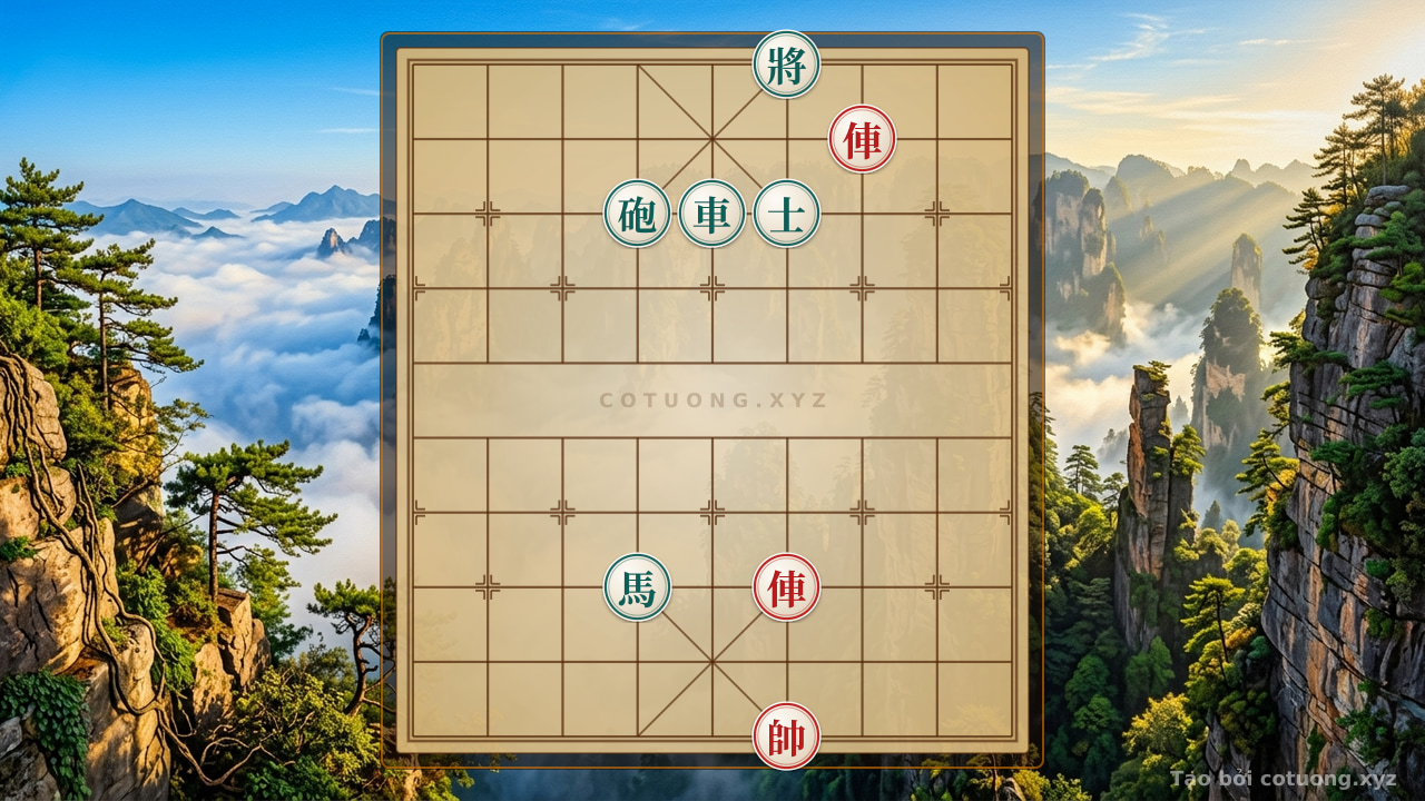 Thế cờ: Brutal Endgame: Red Emphasizes Killing Tactics — Cờ Tướng Online